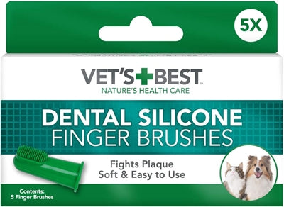 Vets Best Finger brush 5 pcs.