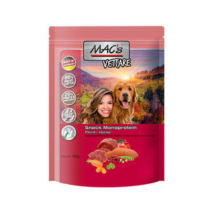 100g MAC's Dog Mono Snack Paard Hondensnacks