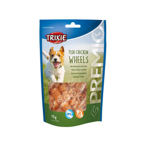 Trixie PREMIO Fish Chicken Wheels 75 G