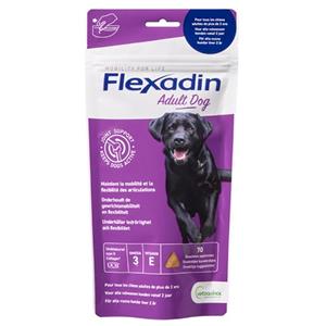 Flexadin Adult Dog Joint Support (70 kauwbrokjes) 2 x 70 tabletten