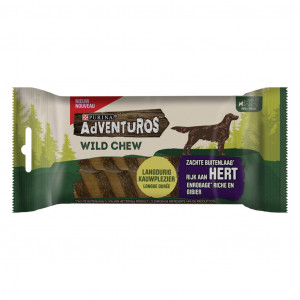 Adventuros Wild Chew Hert - Hondensnacks - S