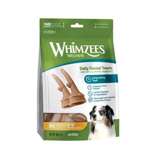 Whimzees Antler Stazak - Hondensnacks - 12 stuks Medium