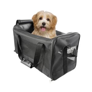 Duvo+ Reistas nylon zwart M - 50x27x29cm - max. 7KG