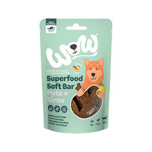 WOW! Soft Bar - Kalkoen & Peer - 150 g