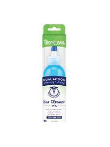 Tropiclean Dual Action Ear Cleaner for Pets 118ml