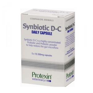 Protexin Synbiotic D-C Capsules voor hond en kat 50 stuks