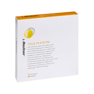 L Mesitran L- Mesitran Tulle - 10 x 10 cm - 10 st