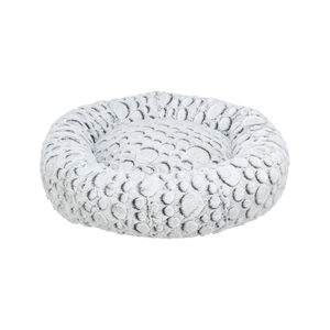 Trixie Mila bed round plush ø 60 cm white-grey