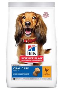 Hill's Adult Oral Care met kip hondenvoer 2 x 12 kg