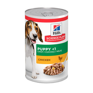 Hill's Science Plan - Medium Puppy - Chicken - Blik 12 x 370 g