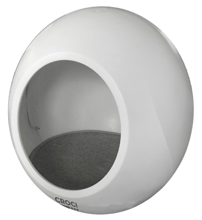 Croci Kattenmand Huis Domus Wit 43x43x45,5 cm