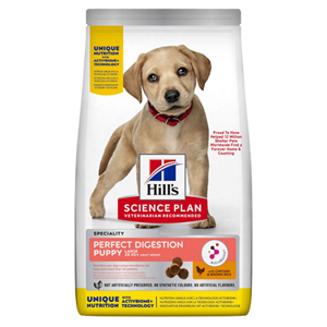 Hill's Puppy Large Perfect Digestion met kip en bruine rijst hondenvoer 14,5 kg