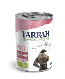 Yarrah Dog Pate Varken Graanvrij 400gr