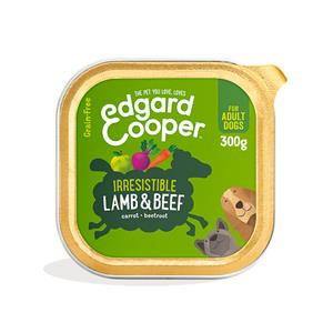 18x Edgard&Cooper Kuipje Vers Vlees Hondenvoer Lam - Rund 300 gr