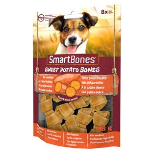 8 Stuks SmartBones Hondenbotten zoete aardappel voor kleine honden