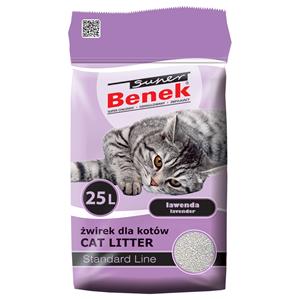 Benek 25l Super  Lavendel Kattenbakvulling Antibacterieel