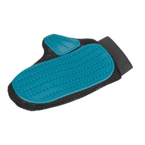 Trixie Vachtverzorgings-Handschoen blauw