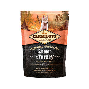 Carnilove Dry - Lachs & Pute für Welpen - 1,5 kg