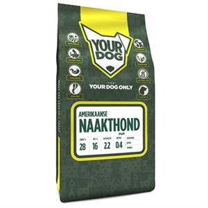 Yourdog Amerikaanse Naakthond Pup 3 KG