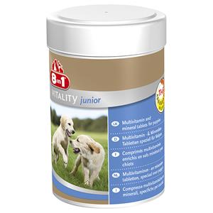 100 Tabletten Vitality Junior 8in1 Hondenvoer