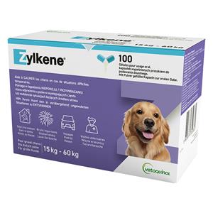 Vetoquinol 100 stuks - Zylkene Capsules voor Honden > 30 kg