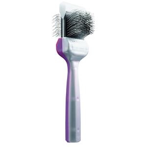 Activet Duo Paars/Zilver Tuffinischcoater & Grabber Enkel | Pluk & Ontwol borstel