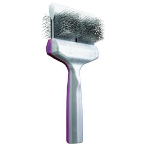 Activet Duo Paars/Zilver Tuffinischcoater & Grabber Dubbel | Pluk & Ontwol borstel