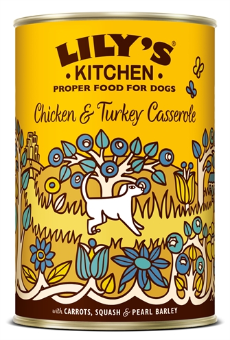 Lily's Kitchen dog chicken / turkey casserole