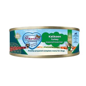 Renske Truthahn getreidefreies hypoallergenes Hunde-Nassfutter (Dosen 95 gr) 2 x 24 Stück