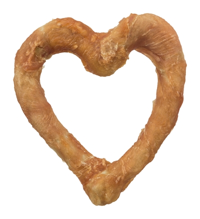 TRIXIE denta fun chicken heart (14 CM 125 GR)