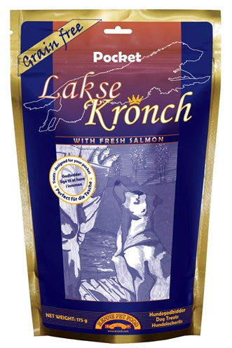 HENNE Kronch 76% zalmsnacks pockets (175 GR)