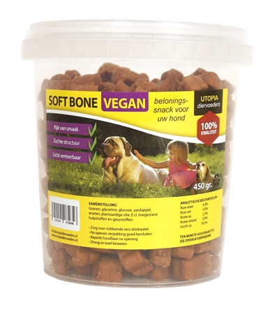 UTOPIA diertotaal soft bones vegan (450 GR)