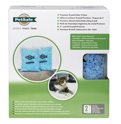 PETSAFE premium silicaat kattenbakvulling (2 ST)