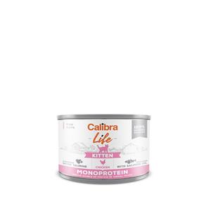 Calibra Life Cat Kitten Monoprotein Kip natvoer kitten 6x200gr