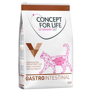 Voordeelpakket Concept for Life Veterinary Diet Kattenvoer 3 x 3 kg Gastro Intestinal (3 x 3 kg)