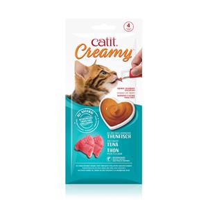 Catit Creamy kattensnack  4 x 10 gram Line-Caught tuna¬†
