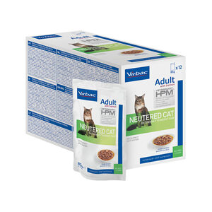 24x85g Cat Adult Neutered Virbac Veterinary Kattenvoer