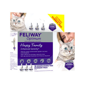 Feliway Optimum Startset + Tripack - 4 x 48 ml