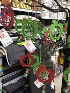 Appelvetbolhouder assorti. 1 st.
