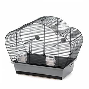 Duvo+ Vogelkooi Beta Grijs/Zwart