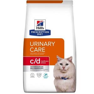Hill's Prescription Diet C/D Multicare Stress Urinary Care kattenvoer met zeevis 2 x 3 kg