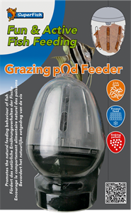 Superfish Grazing Pod Feeder: Stimulerend Aquarium Voersysteem voor Gezond Visgedrag