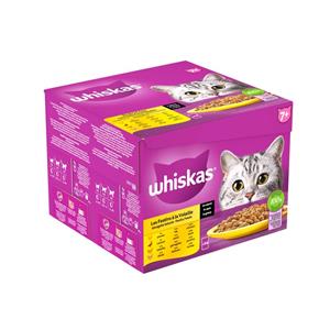 2x Whiskas Senior Multipack Gevogelte Selectie in Saus 24 x 85 gr