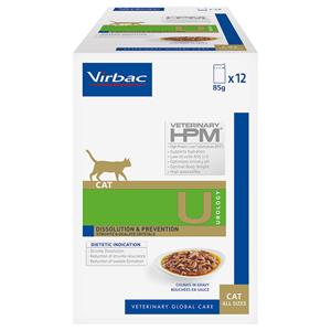 Virbac Veterinary Cat Urology Dissolution & Prevention Kattenvoer - 12 x 85 g