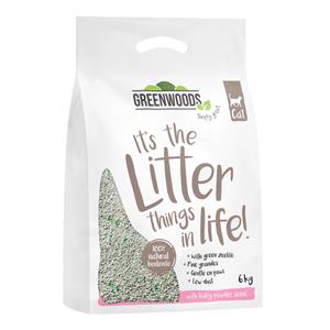 6kg Greenwoods Klonterende Kattenbakvulling van Natuurlijke Klei