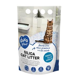 Kattenbakvulling premium silica 5l - Duvoplus
