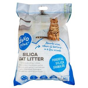 Duvo+ Premium silica kattenbakvulling 16L
