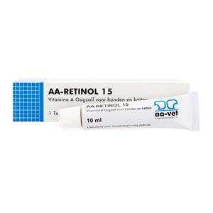 AA-Retinol 15 Vitamine A oogzalf voor hond en kat 10 ml