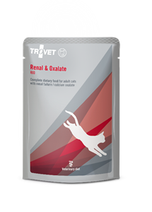 Trovet Renal & Oxalate RID met kip natvoer kat zakjes 12 x 85 g