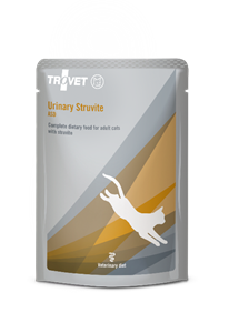 Trovet Urinary Struvite ASD met kip natvoer kat zakjes 12 x 85 g